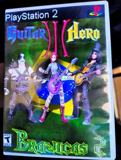 Guitar Hero Brazucas 2 Playstation 2 Mídia Física