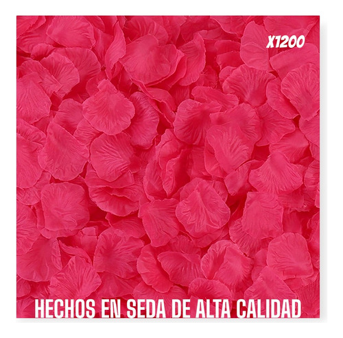 1200 Pétalos De Rosas Artificiales Para Decoración Bodas 