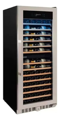 Cava Wine Enthusiast 150 Botellas Negro/inoxidable