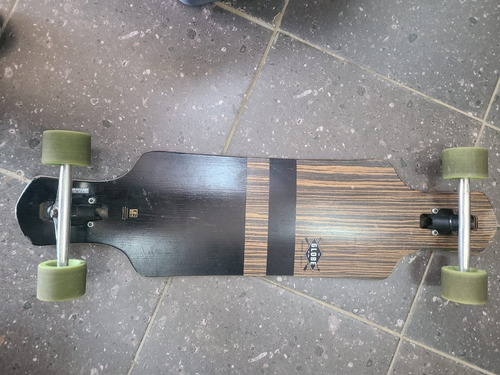 Longboard Globe Con Ruedas Globe - Estilo Y Calidad 9 X 35 Negro (Usado)