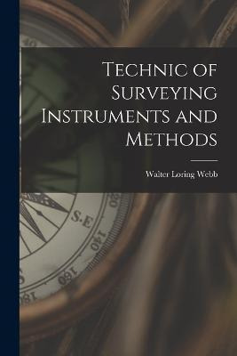 Libro Technic Of Surveying Instruments And Methods - Walt...
