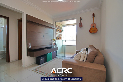 Imagem 4 de 14 de Acrc Imóveis - Apartamento Semimobiliado Com Sacada E Churrasqueira Para Venda No Bairro Fortaleza - Ap04322 - 69355089