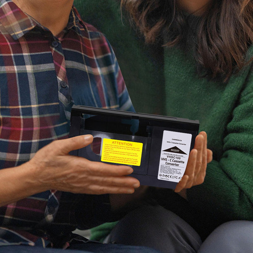 Dispositivo Convertidor De Casete Vhs A Adaptador De