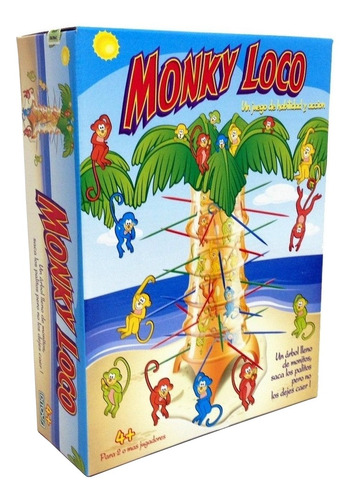 Imagen 3 de 7 de Juego de mesa Monky loco Ditoys 071