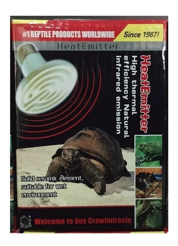 Ampolleta Ceramica Reptiles Erizos 25 Watts - K&n Accesorios