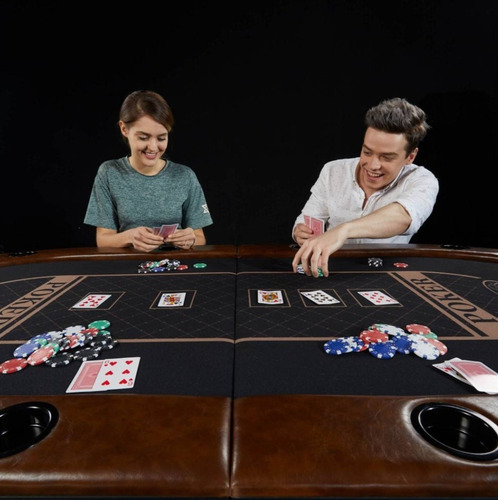 Mesa De Póker Plegable Para 10 Jugadores