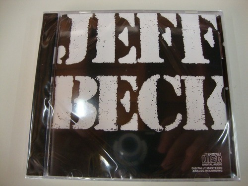 Jeff Beck Cd There And Back Lacrado Importado