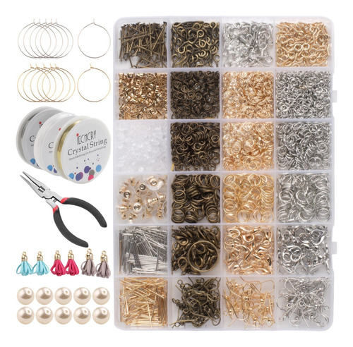 Juego De Material Para Hacer Joyas, 995 Piezas, Juguetes Par