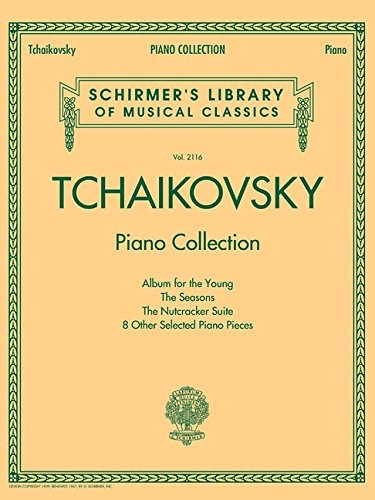 Tchaikovsky Piano Collection Schirmers Library Of Musical Cl