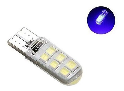 Cocuyo Bombillo Luz Led T10 Moto/carro Bayoneta Colores Fijo