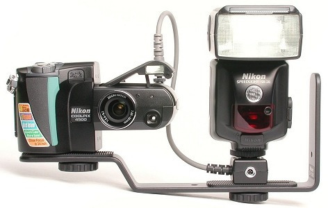 Suporte Manopla De Flash Bracket Nikon Sk-e900