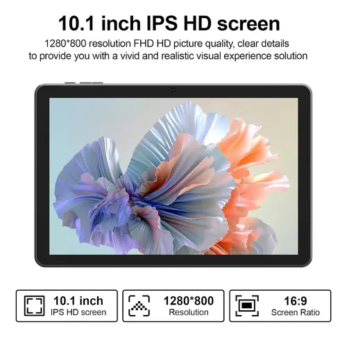 Tablet 10.1inch Android 15.0, Ram 20gb(4+16expand) +rom 128g