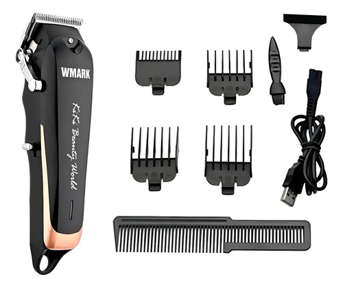 Maquina De Corte Rechargeable Black Ng-103plus Wmark