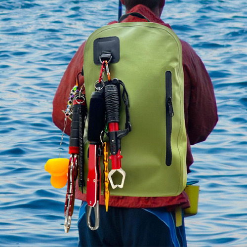 Pesca Mochila Mochila Mochilas MĂșltiples 500d Pvc Green