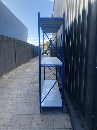 Estantería Metálica Reforzada Sin Tornillos 2x2x050mts 200kg