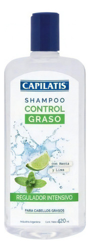 Capilatis Shampoo Control Graso X 420ml Regulador Intensivo