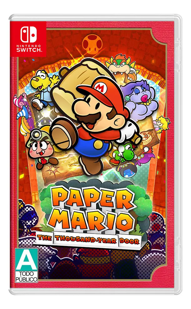 Paper Mario La Puerta Milenaria Remake Nintendo Switch Español 2024
