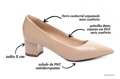 Scarpin salto best sale 5