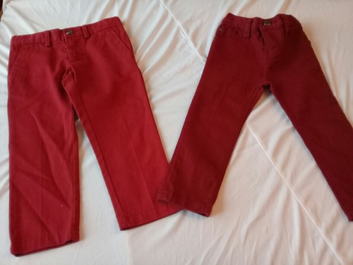 Pantalones Mon Caramel Y Ralph Lauren Rojo. La Segunda Bazar