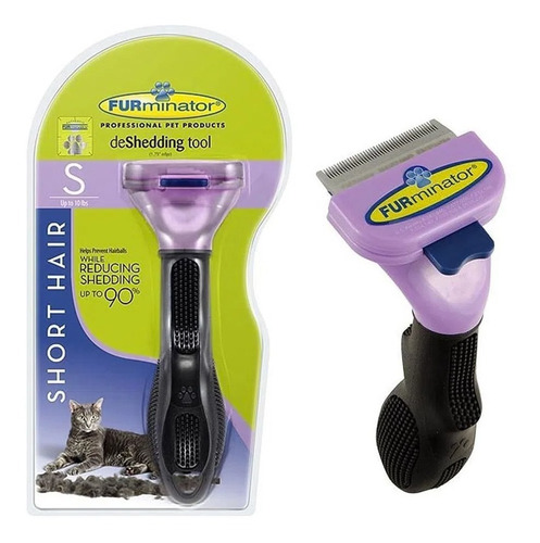 Cepillo Peine Para Gato Tipo Furminator Talla S