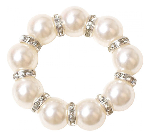 5 X 4 Uds. De Hebillas De Servilleta De Diamantes De