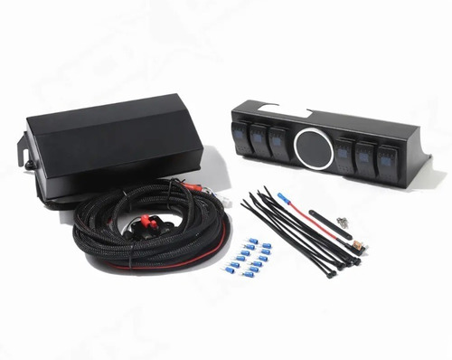 Panel Control Led 6 Switch Para Jeep Wrangler Jk 2009 - 2017