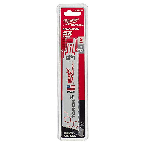 Tool 6  14 Tpi The Torch Sawzall Blade (5 Pk) 48-00-578...