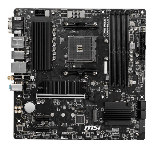 Imagen 3 de 6 de Motherboard Msi B550m Pro-vdh Wifi M.2 Am4