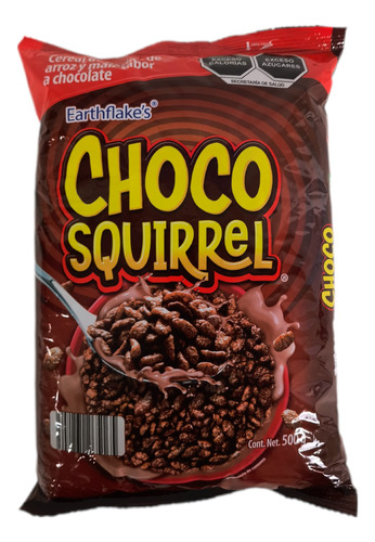 Cereal Choco Squirrel Earthflakes 500gr