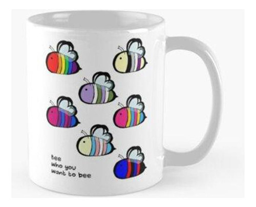 Taza Enjambre De Abejas Del Orgullo Lgbt Calidad Premium