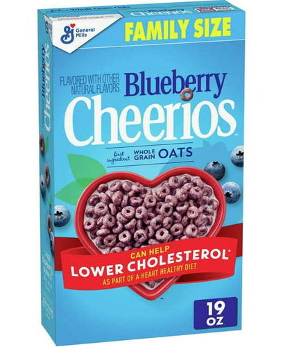 Cheerios Cereal Americano Blueberry 540grs