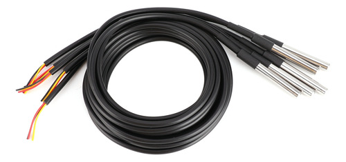 Sensor De Temperatura, 5 Unidades, Sonda De Acero Inoxidable