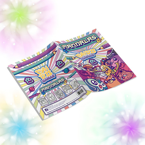 Chido Kawaii, De Fernando Garcia. Mandalas, Vol. 1. Editorial Geek Industry, Tapa Blanda, Edición 1 En Español, 2022