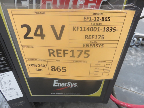 Imagen 4 de 8 de Cargador Baterías Montacargas Enersys Hawker Extreme Power