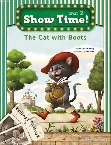 Show Time Level 2 The Cat With Boots + Workbook + Cd, De Anónimo. Editorial Build & Grow, Tapa Blanda En Inglés