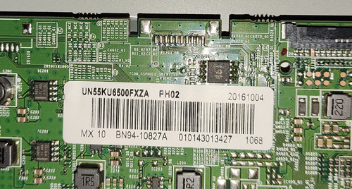 Piezas De Repuesto Smart Tv De 55 Samsung Un55ku6500fxza (Usado)