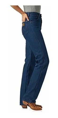 Wrangler - Pantalón De Mezclilla Para Mujer, Fit Tallado De