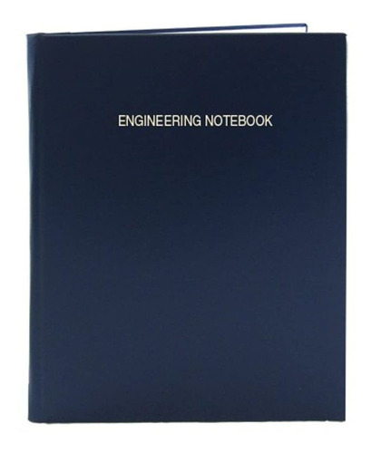 Bookfactory Azul A4 Ingeniería Notebook / A4 Papel Cuadricul