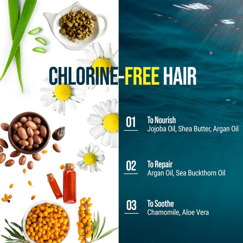 Conjunto De Cuidados Com O Cabelo Trihard Swimmers Shampoo +
