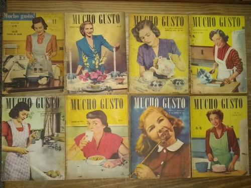 Revista Mucho Gusto. 17 Números X Unidad. 1948 - 1959