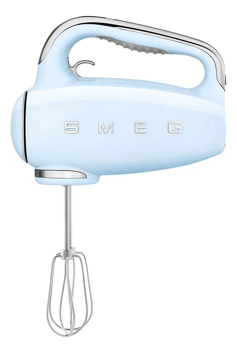 Batidora De Mano Eléctrica Smeg Estilo Retro 50s Azul Pastel Frecuencia