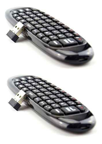 2 Teclados Inalámbricos Air Mouse Fly Air Mouse Airmouse Par