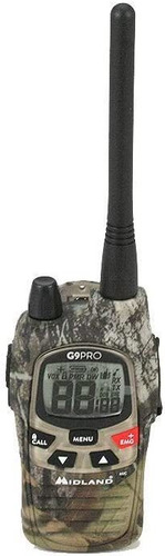 Midland G9 Pro Radio Receptor Walkie Talkie Dual Band 40 Can