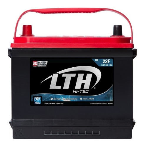 Bateria Lth Hi-tec Chevrolet Tracker 2003 - H-22f-550