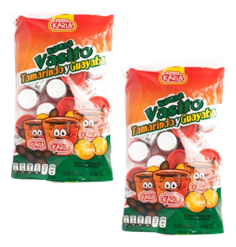 2 Pack - Tamarindo Vaso Karla Chico 24 Pz