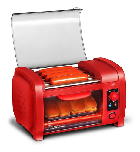 Horno Tostador Para Hot Dog Con Rodillos