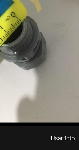Conector Glándula M25x1.5 4 Pzas Plástico Y 2 Metálicas (Usado)
