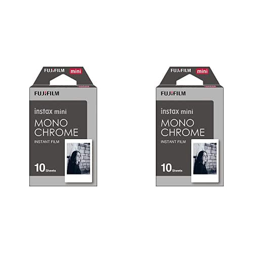 Fujifilm Instax Mini Pelicula Monocromatica 10 Exposicion (