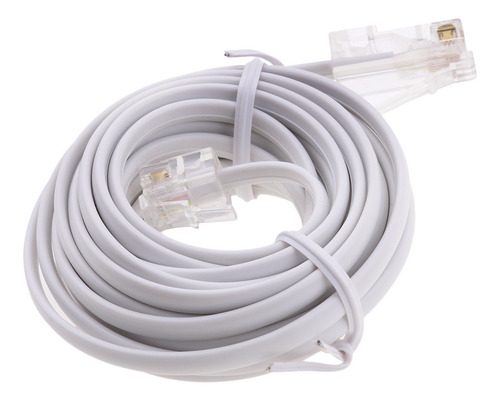 Rj11 Adsl De Banda Ancha Router Cable Blanco De Módem 8 P