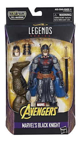 Black Knight Marvel Legends Baf Cull Obsidian Gr